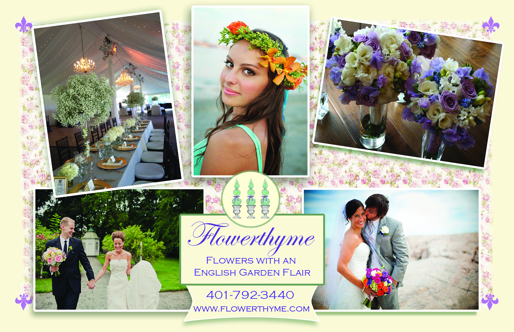 Flowerthyme Wedding and Retail florist Wakefieldcontact us